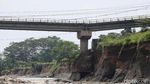 Begini Kondisi Jembatan Cipamingkis yang Patah di Bogor