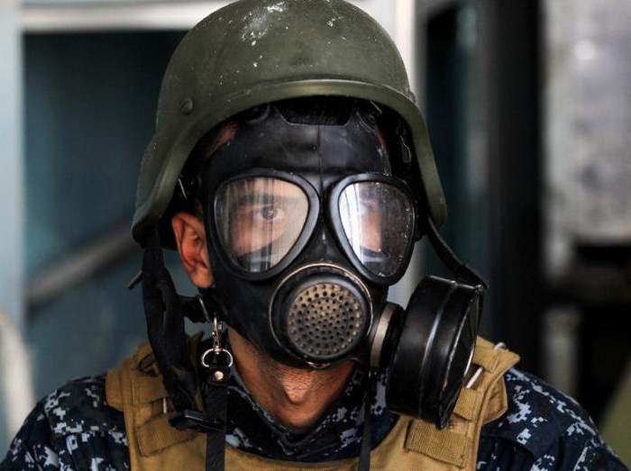 Iraqi forces were attacked with chemical weapons during an operation aimed at recapturing the city of Mosul from IS (AFP Photo/AHMAD AL-RUBAYE)