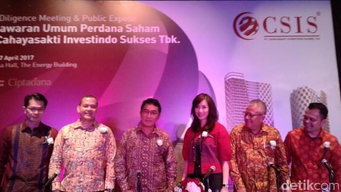 CSIS Tawarkan Saham Perdana Hingga Rp 960/Lembar