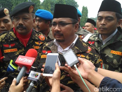  Ketua Umum GP Ansor, Yaqut Cholil Qoumas