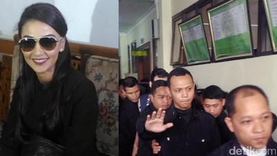 Senyum Tsania Marwa dan Belasan Bodyguard Kawal Atalarik Syah