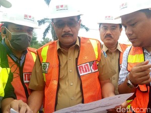 Cek Proyek Flyover Bintaro, Djarot: Jangan sampai Kerja 2 Kali