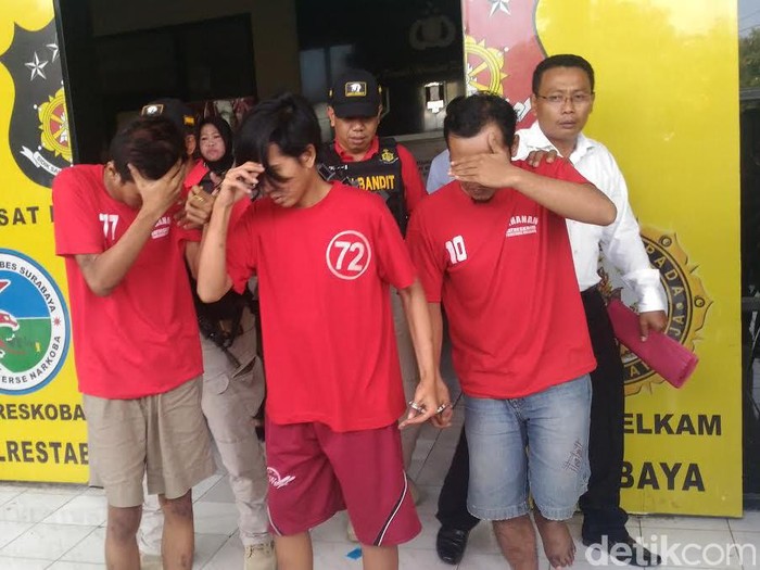 Begini Cara Tahanan Polsek Tambaksari Kabur