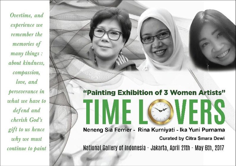 Rayakan Hari Kartini, Tiga Perupa Perempuan Gelar Pameran di Jakarta Rayakan Hari Kartini, Tiga Perupa Perempuan Gelar Pameran di Jakarta