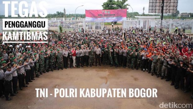 Cegah Massa ke Jakarta, Polres Bogor Jaga Tol dan Perbatasan
