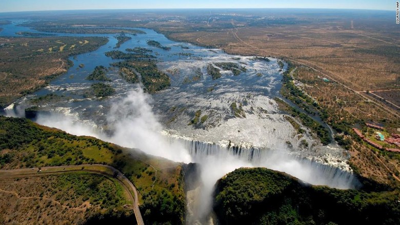 Victoria Falls Zimbabwe air terjun