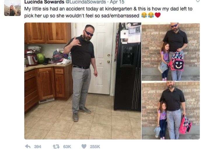 Kisah Ayah Selamatkan Anaknya yang Mengompol Ini Jadi Viral