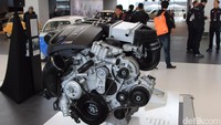 Aneka mesin BMW diperlihatkan di sini. Foto: M Luthfi Andika