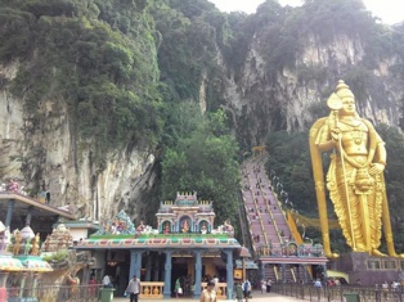 Batu Caves di Malaysia