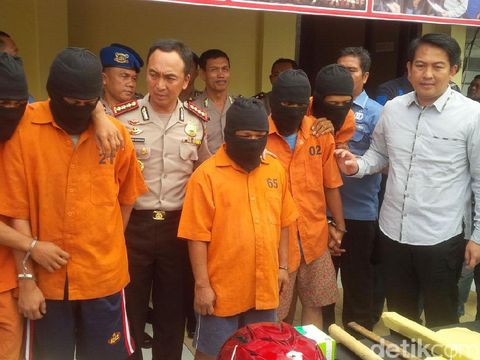 7 Penganiaya Sadis AKP Rangkuti Dibekuk, 3 Didor