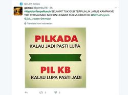 Ucapan Selamat dan DP 0% Sambut Kemenangan Anies-Sandi