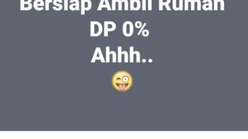 Netizen lain banyak pula yang memposting soal DP 0%, merujuk pada program DP rumah nol rupiah Anies-Sandi. Foto: istimewa