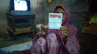 Saamah menyalurkan hak pilihnya