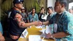 Ketua KPU Arief Budiman Tinjau Pencoblosan