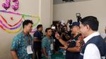 Ketua KPU Arief Budiman Tinjau Pencoblosan