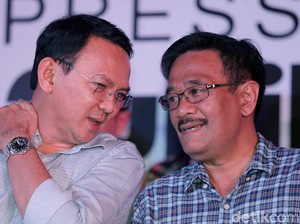 Cerita Djarot Jenguk Ahok di Rutan: Dia Sehat dan Makan Durian