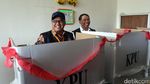 Ketua KPU Arief Budiman Tinjau Pencoblosan