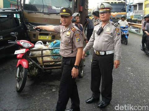  Kecelakaan beruntun di Medan