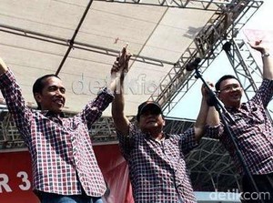 Untuk Kedua Kalinya Prabowo Menangkan Pasangan Cagub-Cawagub DKI