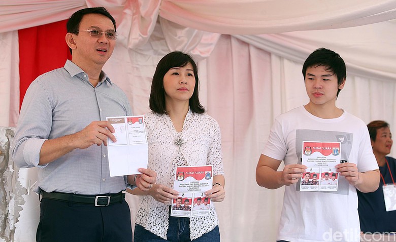 Anggukan Putra Sulung Ahok Yakini Ayahnya Menang Pilgub DKI