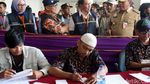 Ketua KPU Arief Budiman Tinjau Pencoblosan