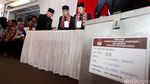 Meriahnya Proses Penghitungan Suara di TPS Anies