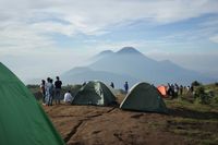 Panorama lima gunung