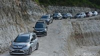 Sempat bersaing dengan Toyota Rush dan Daihatsu Terios di tahun perdananya, memasuki tahun keempat BR-V mulai melempem. Foto: PT Honda Prospect Motor