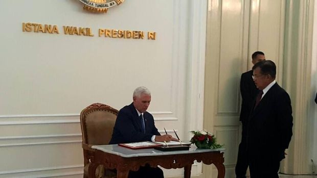 Bertemu Wapres AS, JK Sebut Urusan Freeport Telah Selesai
