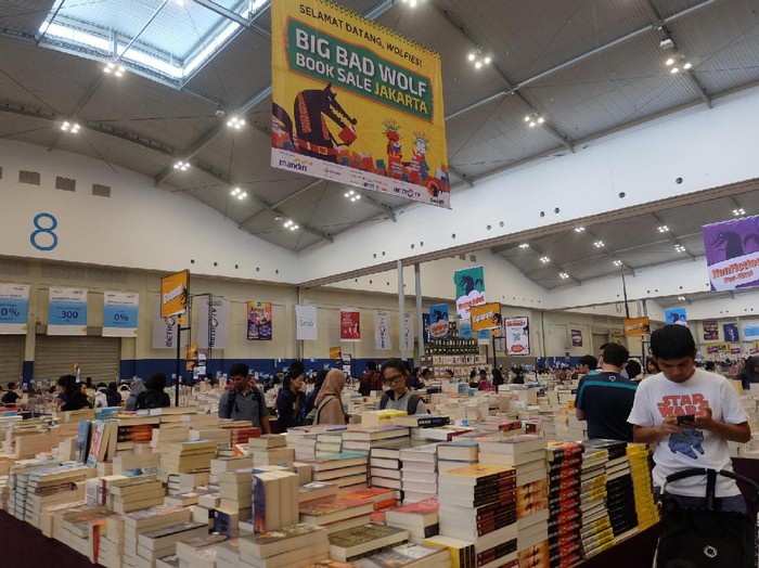 Hadirnya The Big Bad Wolf Jakarta 2017 Pancing Minat Baca Indonesia