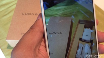 Di bagian kamera, Luan G dibekali kemampuan kamera utama 13 MP dengan didukung flash LED dan kamera depannya 5 MP. (Foto: detikINET/Agus Tri Haryanto)