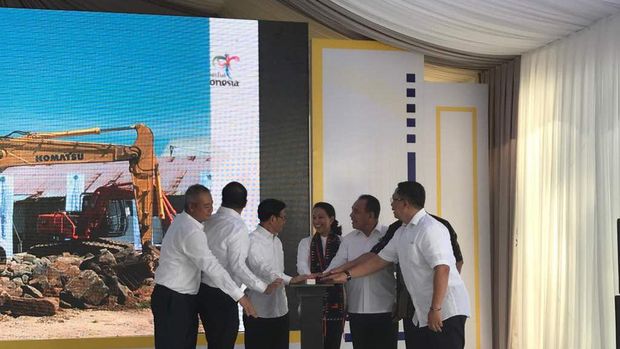 Groundbreaking proyek komersial di Labuan Bajo