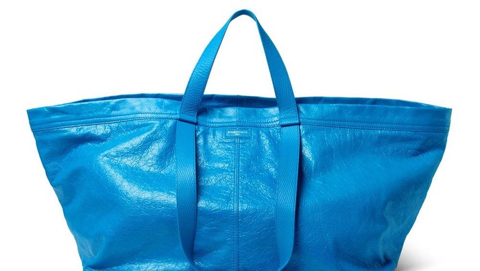 tas balenciaga mirip kantong belanja ikea