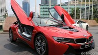 Ini dia BMW i8 Protonic Red Edition.