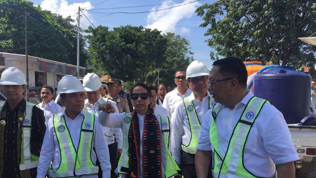 Groundbreaking proyek komersial di Labuan Bajo