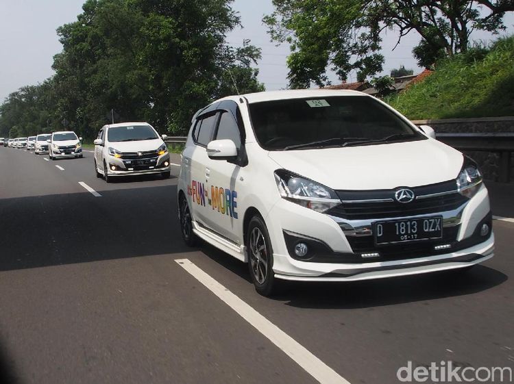 Test Drive Daihatsu Ayla Model Baru