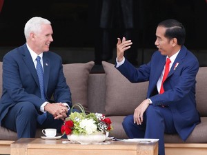 Jokowi dan Wapres AS Sempat Bicara Soal Freeport