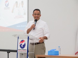 Ibaratkan Pilgub sebagai Terowongan, Anies: Cahaya Sudah Terang