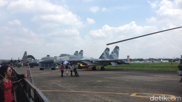 Dirgantara Expo di Lanud Halim, Sukhoi hingga Hercules Dipamerkan