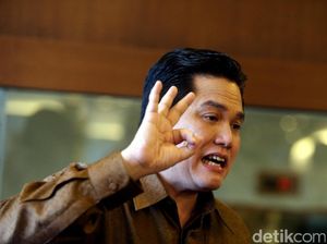 Saham Perusahaan Erick Thohir Bangun dari Zona Gocap