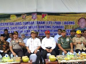 Mentan Beri Bantuan Rp 177 M ke 6 Kabupaten/Kota di Gorontalo