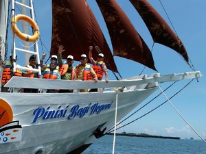 Peduli Lingkungan, Toyota Luncurkan Perahu Pinisi