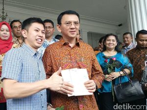 Suara Ahok yang Sempat Meninggi Saat Peringatkan Relawan Soal Selfie