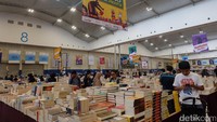 Ada lima juta buku yang terjual di BBW 2017. Tia Agnes/detikFoto.
