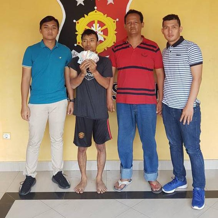 Congkel Jok Motor, Pemuda Ini Gondol Sejumlah Mata Uang Asing