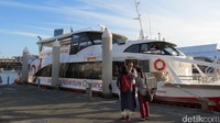 Ayo coba keliling Sydney naik cruise catamaran dengan paket Classic Aussie Cruise dari Fantasea Cruising. Kapal berangkat dari Eastern Ponton dekat Sydney Opera House 4 kali sehari (Fitraya/detikTravel)