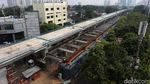 Penampakan Terkini Proyek MRT di Sisingamangaraja