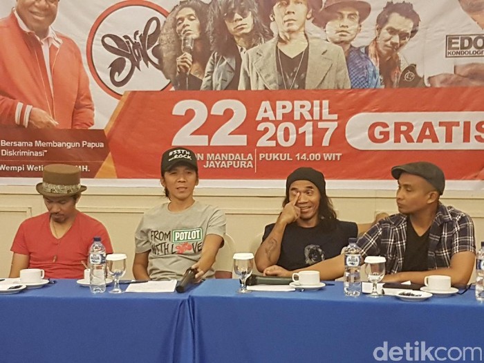 Slank Ajak Warga Papua Memilih Pemimpin Sederhana