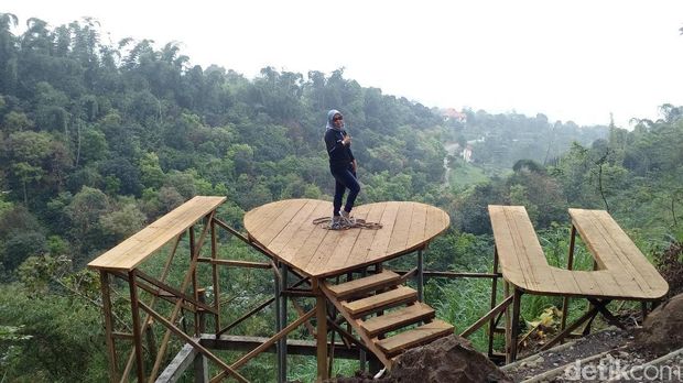 Lokasinya di dalam Claket Adventure Park (Eko/detikTravel)