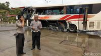 2 Bus Tabrakan di Cilegon, 2 Penumpang Tewas